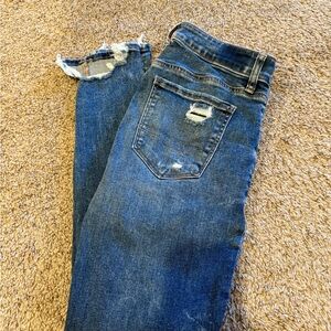 American Eagle Outfitters High Rise Blue Jeans